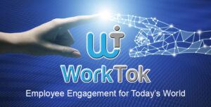 Worktok app logo.